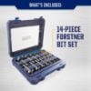 Picture of Irwin® 14-Pc Wood Drilling Forstner Bit Set Part# - 1966893