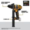 Picture of Dewalt® 20V Pro Cordless Brushless 1/2 In 3-Speed Hammer Part# - Dcd999B