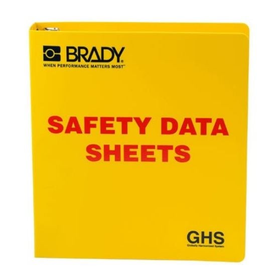 Picture of Brady® Ghs-1.5"Sds Binder  English Part# - 121183