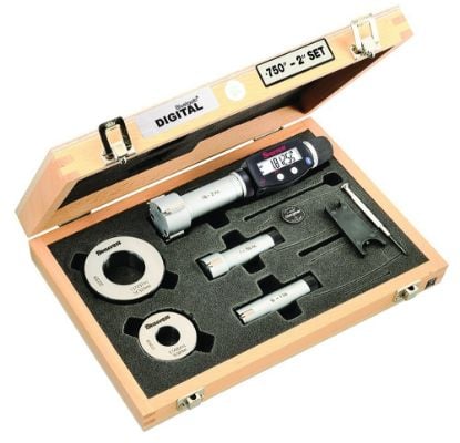 Picture of L.S. Starrett Micrometer Set  Xt3 Digital 3/4-2 With Bt Part# - S770Bxtez