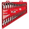 Picture of Milwaukee® Tool 15Pc Ratcheting Combination Wrench Set - Sae Part# - 48-22-9416