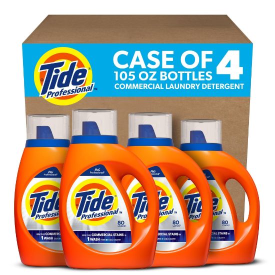 Picture of Tide Tide Laundry Detergent Liquid  4/105Z 80Ld Part# - 30772141168