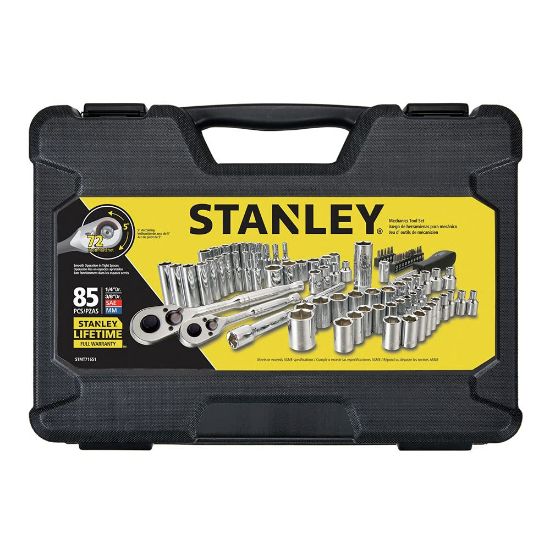 Picture of Stanley® 085Pc 14/38Dr Socket Set Part# - Stmt71651