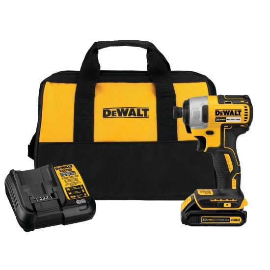 Picture of Dewalt® 20V Max Brushless Impactdr Kit Part# - Dcf787C1