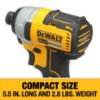 Picture of Dewalt® 20V Max Brushless Impactdr Kit Part# - Dcf787C1