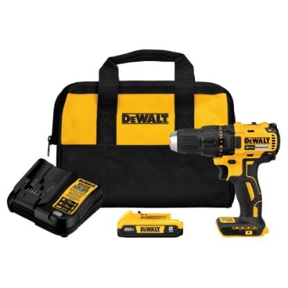 Picture of Dewalt® 20V Max Compact Drill Driver Kit Part# - Dcd777D1