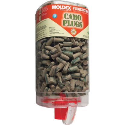 Picture of Moldex Plugstation 500 Pairs Camo Plugs Nrr 33 W/ Mou Part# - 6648