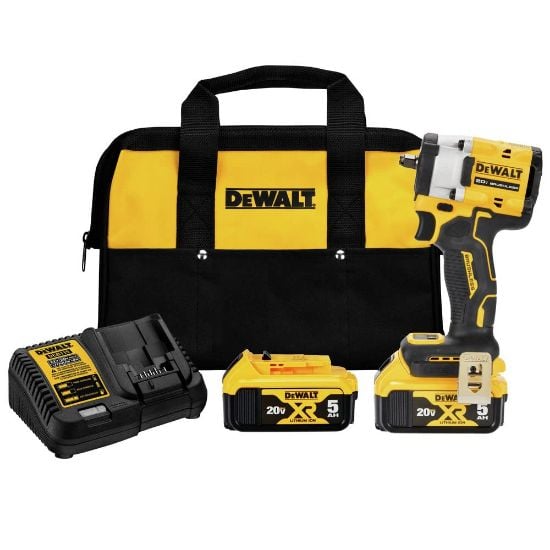 Picture of Dewalt® 20V Max 3/8In Compact Impact Wrench Kit Part# - Dcf923P2