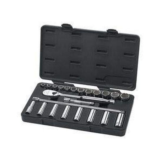 Picture of Gearwrench® 23Pc 1/2"Dr Sae Skt Set(Std/De Part# - 80707