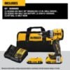 Picture of Dewalt® 20V Max Xr Brshlss Crdlss 1/2 In Drll/Drvr Kit Part# - Dcd800D2