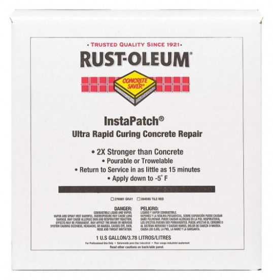 Picture of Rust-Oleum® Instapatch Concrete Repair  Tile Red  1 Gal. Kit Part# - 284595