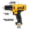 Picture of Dewalt® 12V Max Li-Lon Drill/Impact Combo Kit Part# - Dck211S2