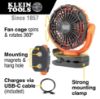 Picture of Klein Tools Rechargeable Personal Jobsite Fan Part# - Pjsfm1