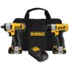 Picture of Dewalt® 12V Max Cordless Screwdriver / Impact Drvr Combo Part# - Dck210S2