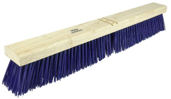 Picture of Weiler® 30" Contractor Garage Broom  Stiff Blue Polypr Part# - 44591