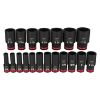 Picture of Milwaukee® Tool 19Pc Shockwave Imp Duty1/2" Dr Sae Deep 6Pt Skt Part# - 49-66-7012