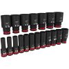 Picture of Milwaukee® Tool 19Pc Shockwave Imp Duty1/2" Dr Sae Deep 6Pt Skt Part# - 49-66-7012