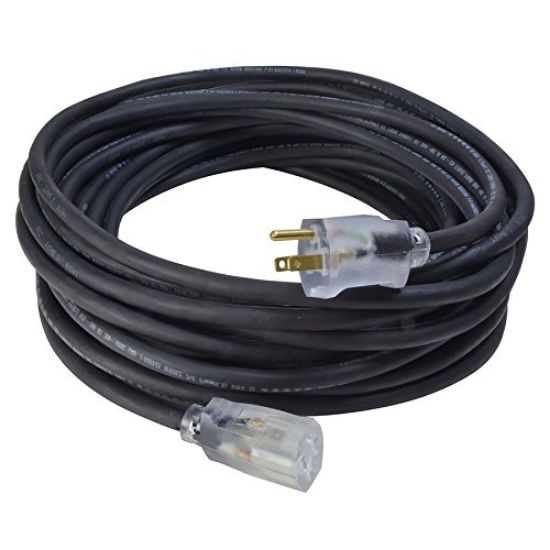 Picture of Southwire 100' Bl 12/3 Rubber Sjoow Ul Ext Cord W/Lit Ends Part# - 3679Sw0008