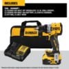 Picture of Dewalt® 20V Xr Compact Dd Kit Part# - Dcd800P1