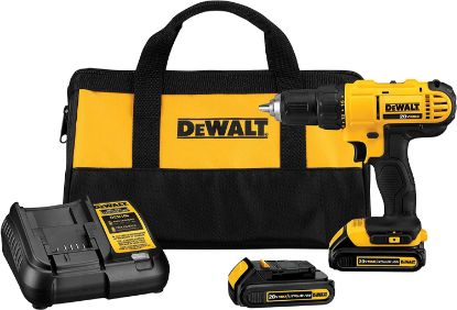 Picture of Dewalt® 20Vmaxcompactdrill/Driverkit Part# - Dcd771C2