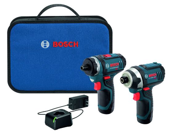 Picture of Bosch Power Tools 12 Max Two Tool Combo Kit (Ps21 &Ps41) Part# - Clpk27-120