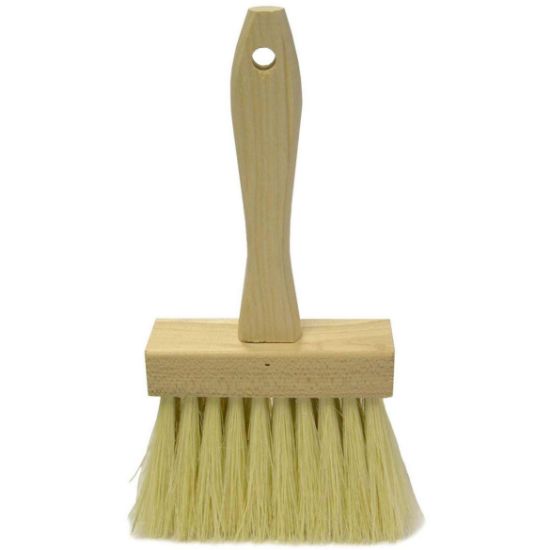 Picture of Weiler® 4" Masonry Brush 3" Trimwhite Tampico Fill Part# - 74004