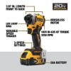 Picture of Dewalt® Dewalt 20V Atomic Impactkit Part# - Dcf850P2