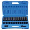 Picture of Grey Pneumatic 1/2" Drive 30 Piece Standard/Deep Metric Set Part# - 1430Mrd