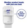 Picture of Purell® Purell Es6 Touch-Free Hand Santzr Disp - White Part# - 6420-01