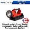 Picture of Bright Star Lighthawk Led Gen Ii 4-Cell W/ 120V Ac  Orange Part# - 7610