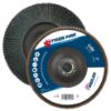 Picture of Weiler® 7" Tiger Paw Abrasive Flap Disc- Angled-40Z-7/8" Part# - 51145