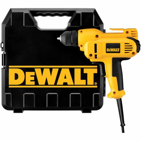 Picture of Dewalt® 3/8" Vsr Mid-Handle Gripdrill Kit W/Keyless All- Part# - Dwd115K