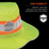 Picture of Ergodyne 8935 Ranger Hat Lime L/Xl Part# - 23260