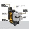 Picture of Dewalt® Self Leveling 3 Beam Line Laser Part# - Dw089K