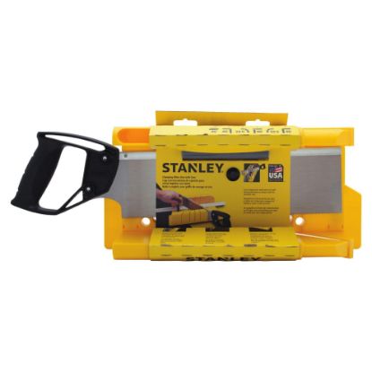 Picture of Stanley® Clamping Mitre Box W/Saw Part# - 20-600