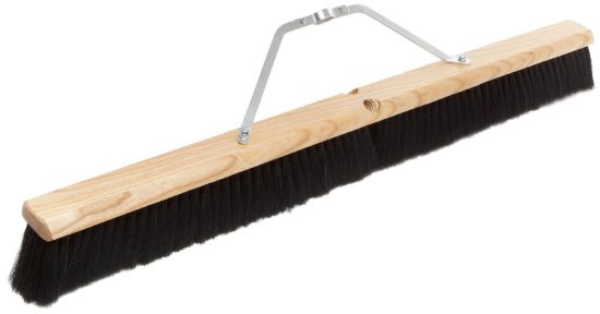 Picture of Magnolia Brush 36" Black Horsehair Floor Brush Part# - 736-Lh