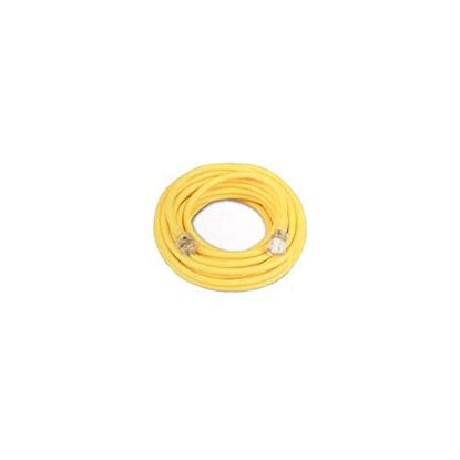 Picture of Southwire 12/3 Sjtw Yellow Extension Cord 100' Part# - 2589Sw0002