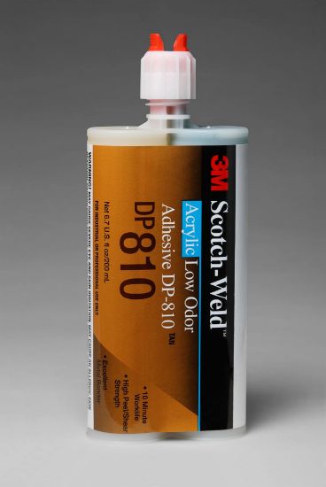 Picture of 3M™ Low Odor Acrylic Adhesive Dp810 Tan  200 Ml Part# - 7000121267