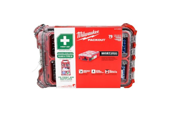 Picture of Milwaukee® Tool 79Pc Class A Type Iii Packout First Aid Kit Part# - 48-73-8435C