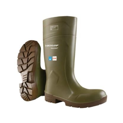 Picture of Dunlop® Protective Footwear Foodpro Purofort Mg Sfyeh'Omega Grn/Brn Part# - 5183155.05