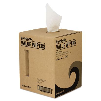 Picture of Boardwalk® Bwkv040Cgw Wipes 10X12 Drc Cproll Wh Part# - Bwkv040Cgw