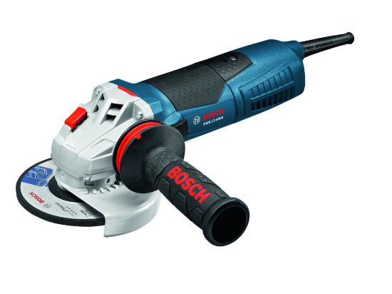 Picture of Bosch Power Tools 5" Vari Speed Angle Grinder 13 Amp W/Side Switch Part# - Gws13-50Vs