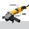 Picture of Dewalt® 4-1/2In 5/6In 13A  9K Rpm  Trigger Grinder Part# - Dwe43116