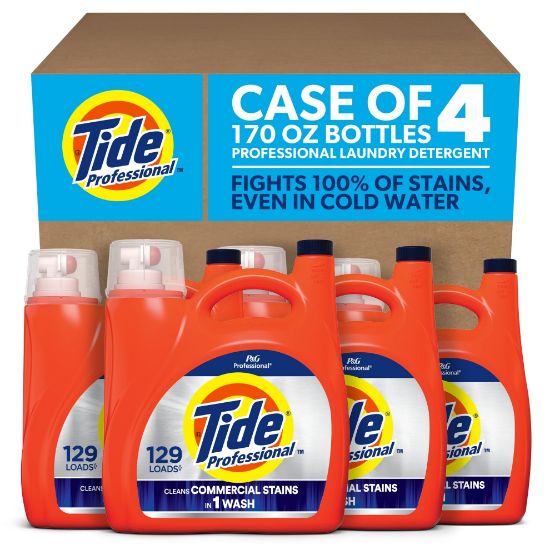 Picture of Tide Tide Laundry Detergent Liquid  4/170Z 129Ld Part# - 30772141199