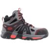 Picture of Oliver By Honeywell Gray/Red  Leather Mid-Hiker  5 In  Steel Toe  Wp Part# - Ol11113-Gry-070