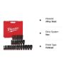 Picture of Milwaukee® Tool 29Pc Shockwave Imp Du 1/2" Dr Sae/Met De 6Ptskt Part# - 49-66-7016