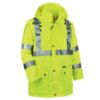 Picture of Ergodyne Glowear 8365 Class 3 Rain Jacket Lime Small Part# - 24322