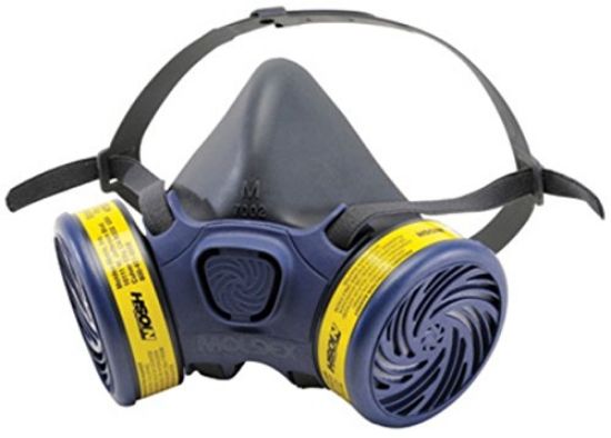 Picture of Moldex Small Pre-Assembled 7000Half Mask Respirator Part# - 7601