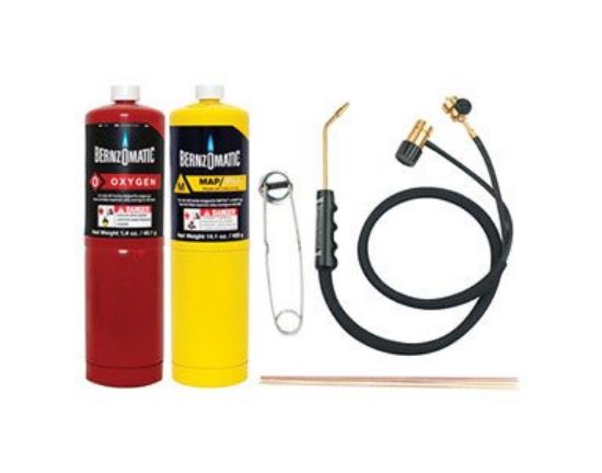 Picture of Worthington Cylinders Brazing Torch Kit Wk5500X W/Disp Map-Pro & Oxy Part# - 361487