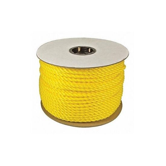 Picture of Orion Ropeworks Inc 1/4" X 600' Twisted Polylite Yellow Part# - 350080-Yel-00600-R0278